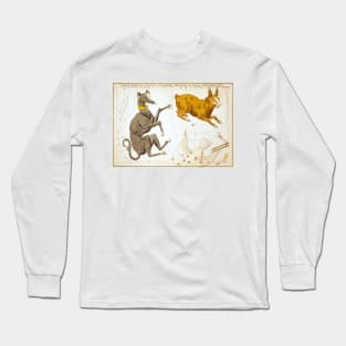 Canis Major, Lepus, Columba Noachi, Cela Sculptoris Long Sleeve T-Shirt